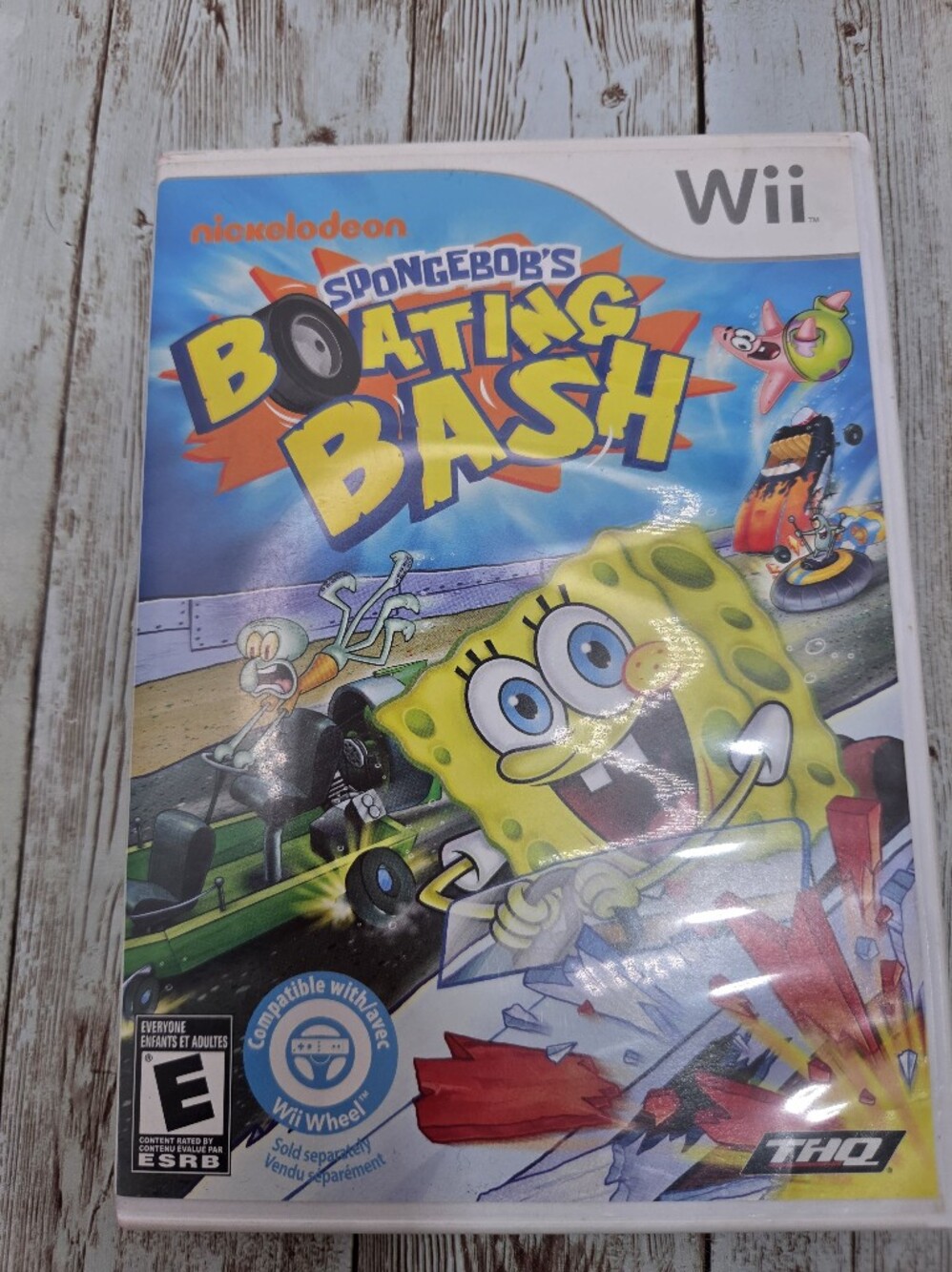 🧽 SpongeBob's Boating Bash Nintendo Wii Game CIB | Nickelodeon Racing Fun 🌊🎮
